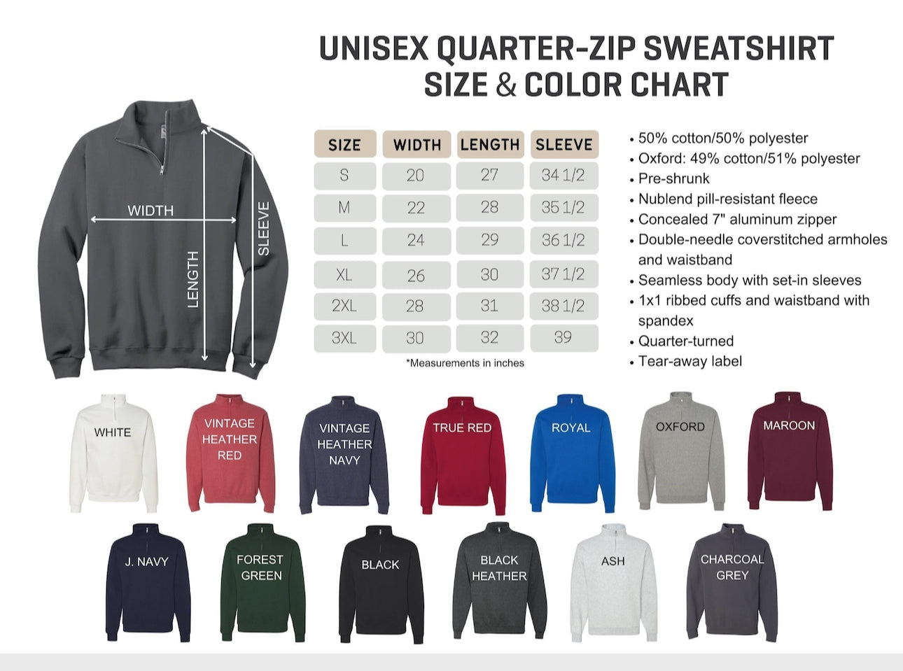 XHG Pole Vault Dad Quarter Zip Sweatshirt