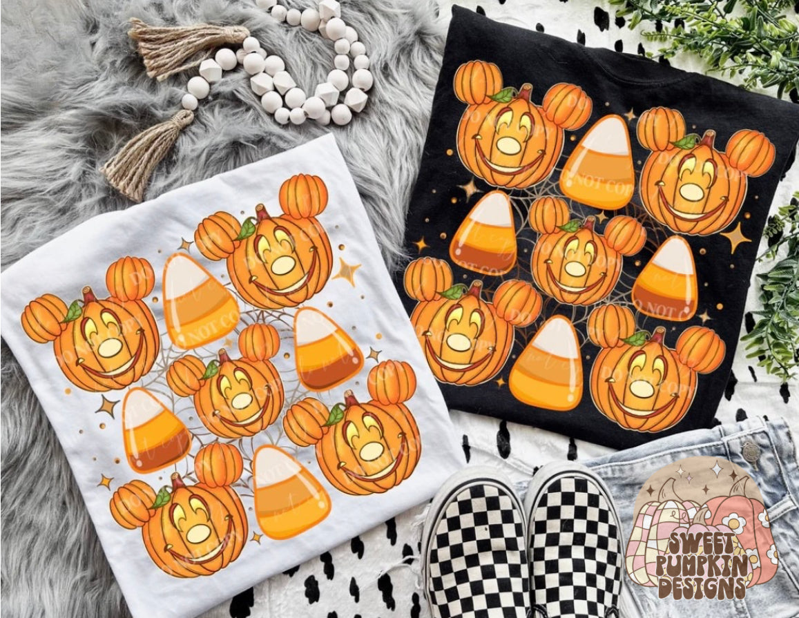 Candy Corn Mouse Halloween Shirt