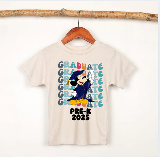 Custom Grade Magical Boy Duck Graduation Shirt