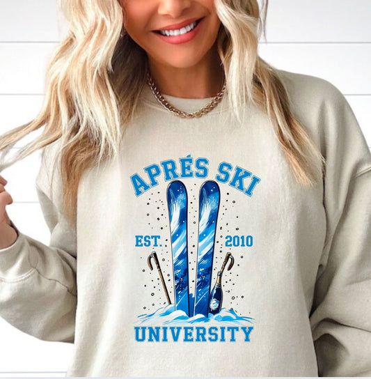 Apres University | Apres Ski Crewneck Sweatshirt