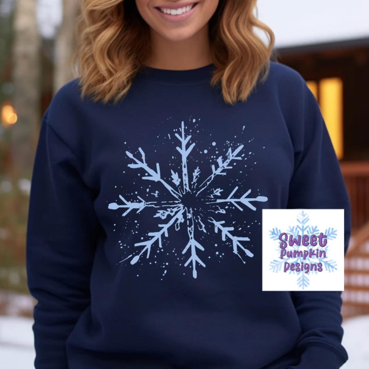 SNOWFLAKE SWEATSHIRT - SNOW DAY EXCLUSIVE