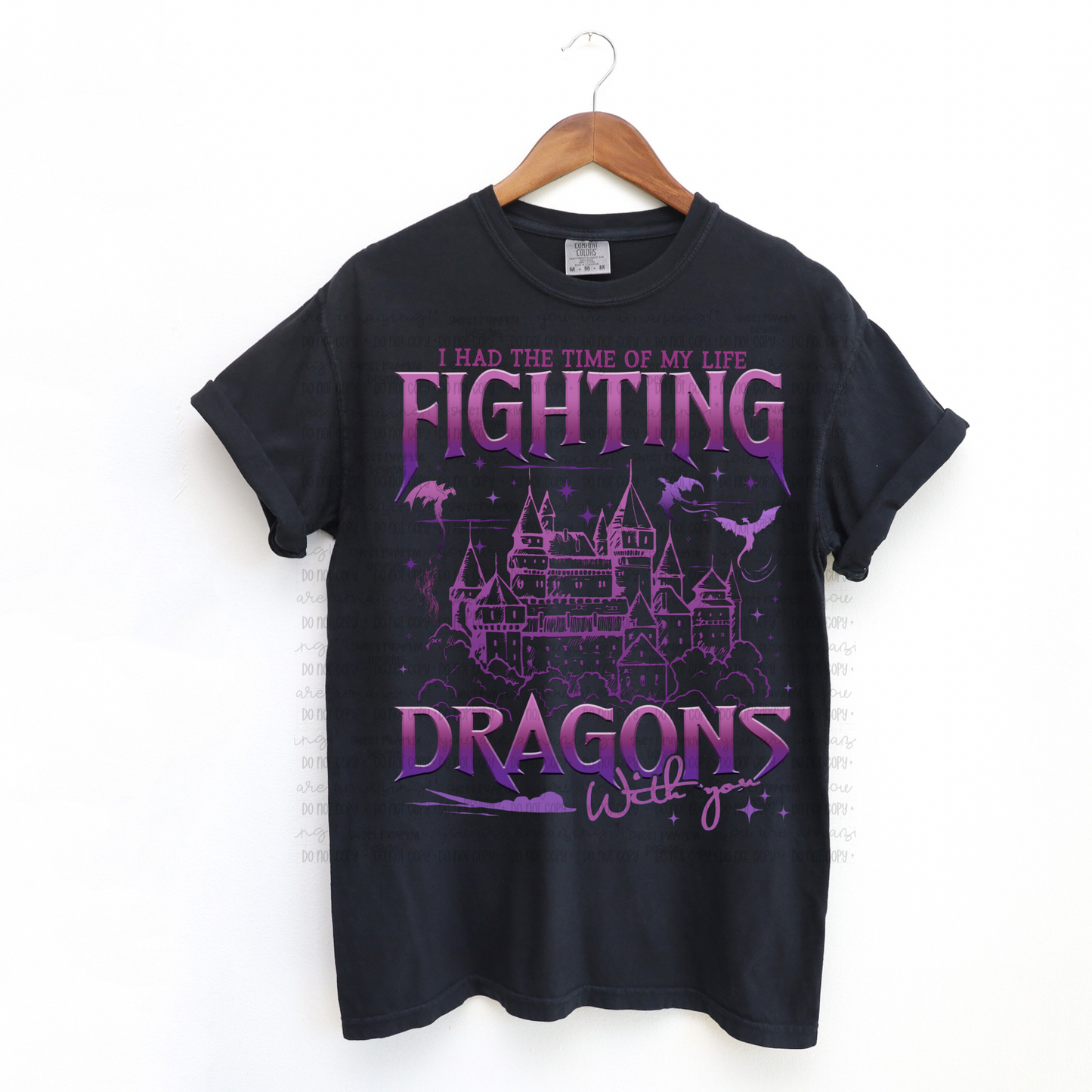FIGHTING DRAGONS Comfort Colors Shirt
