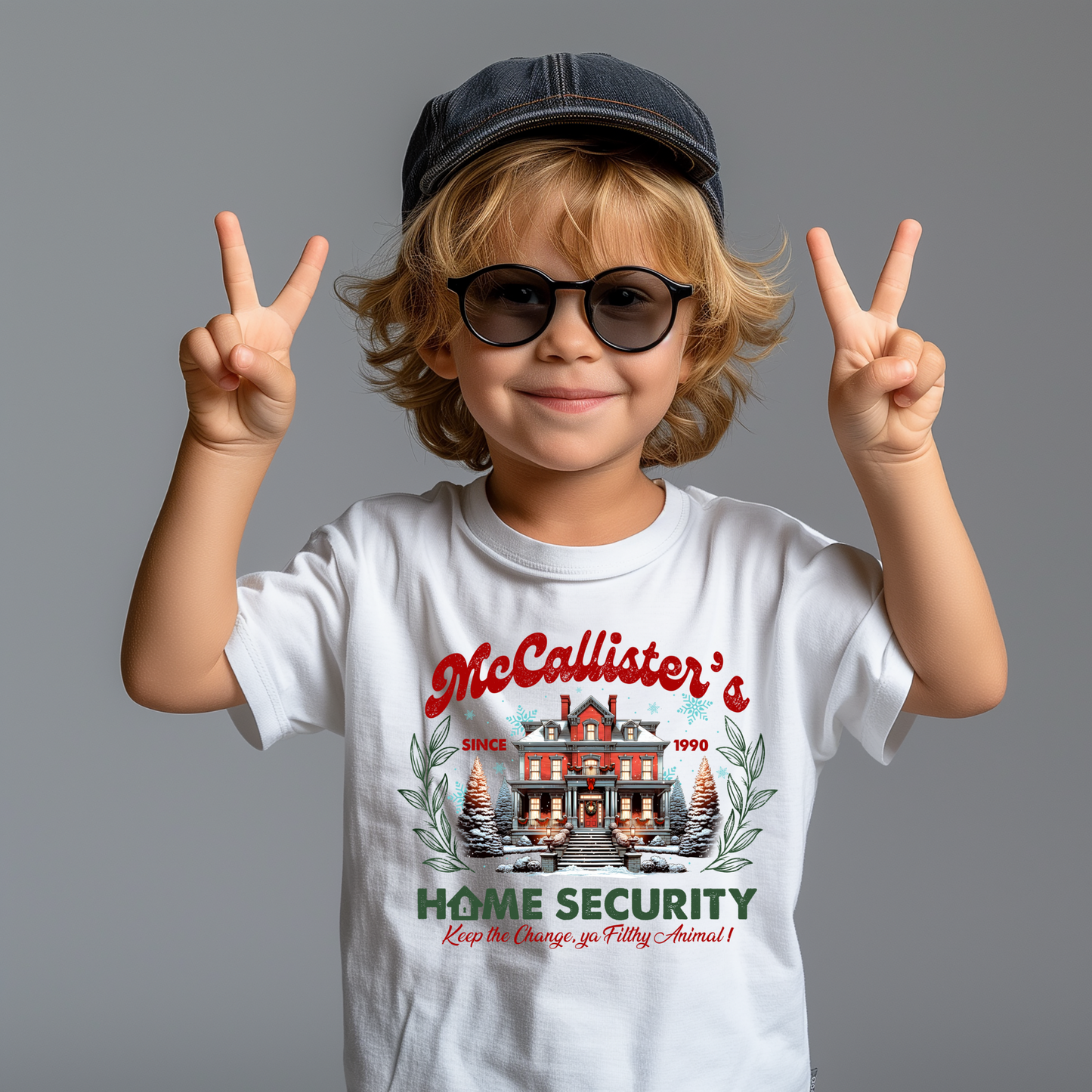 HOME SECURITY - YOUTH SHIRT - SNOW DAY SALE