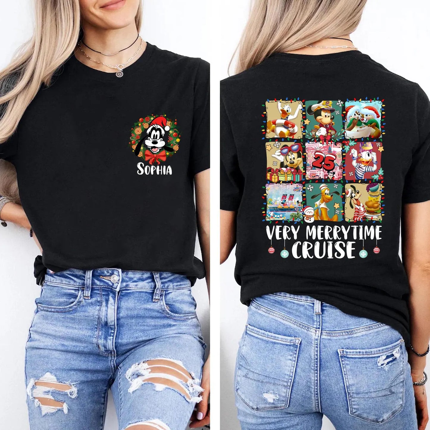 Custom Christmas Cruise Shirt for Adults and Kids