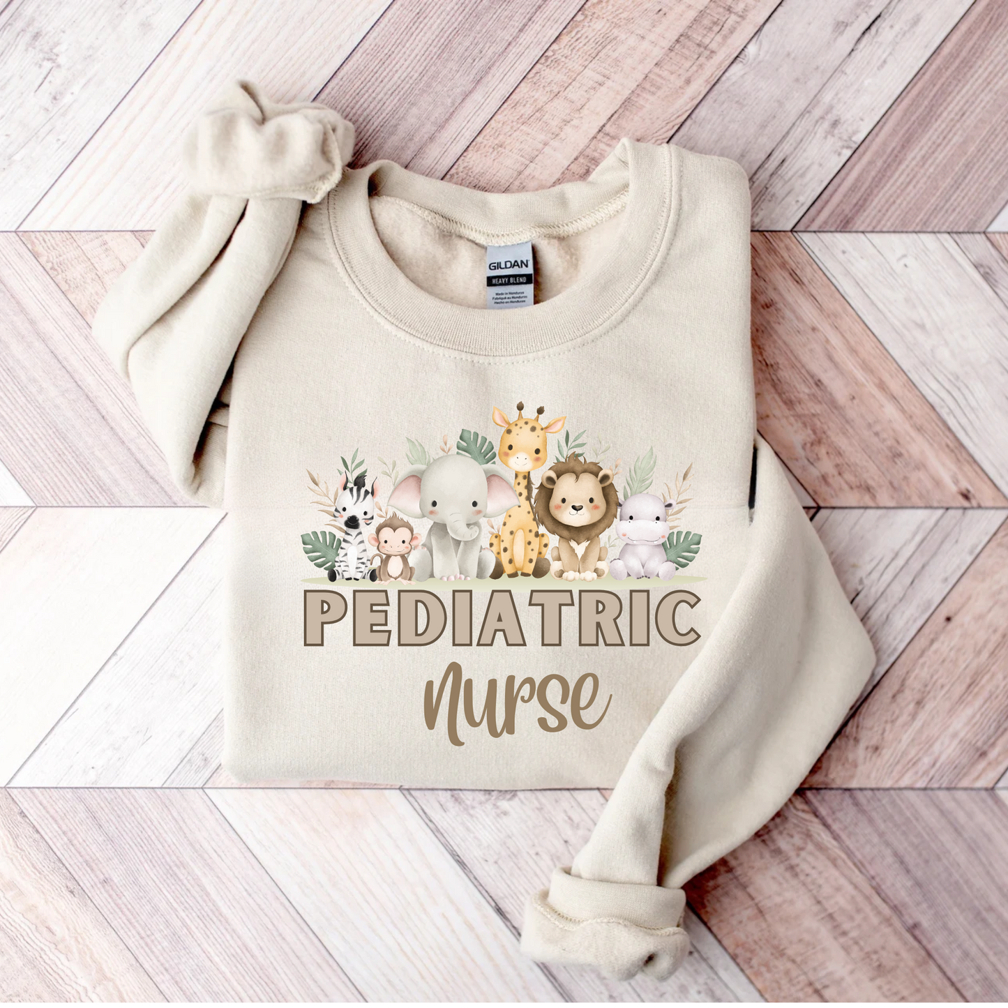 Pediatric Nurse Crewneck Sweatshirt