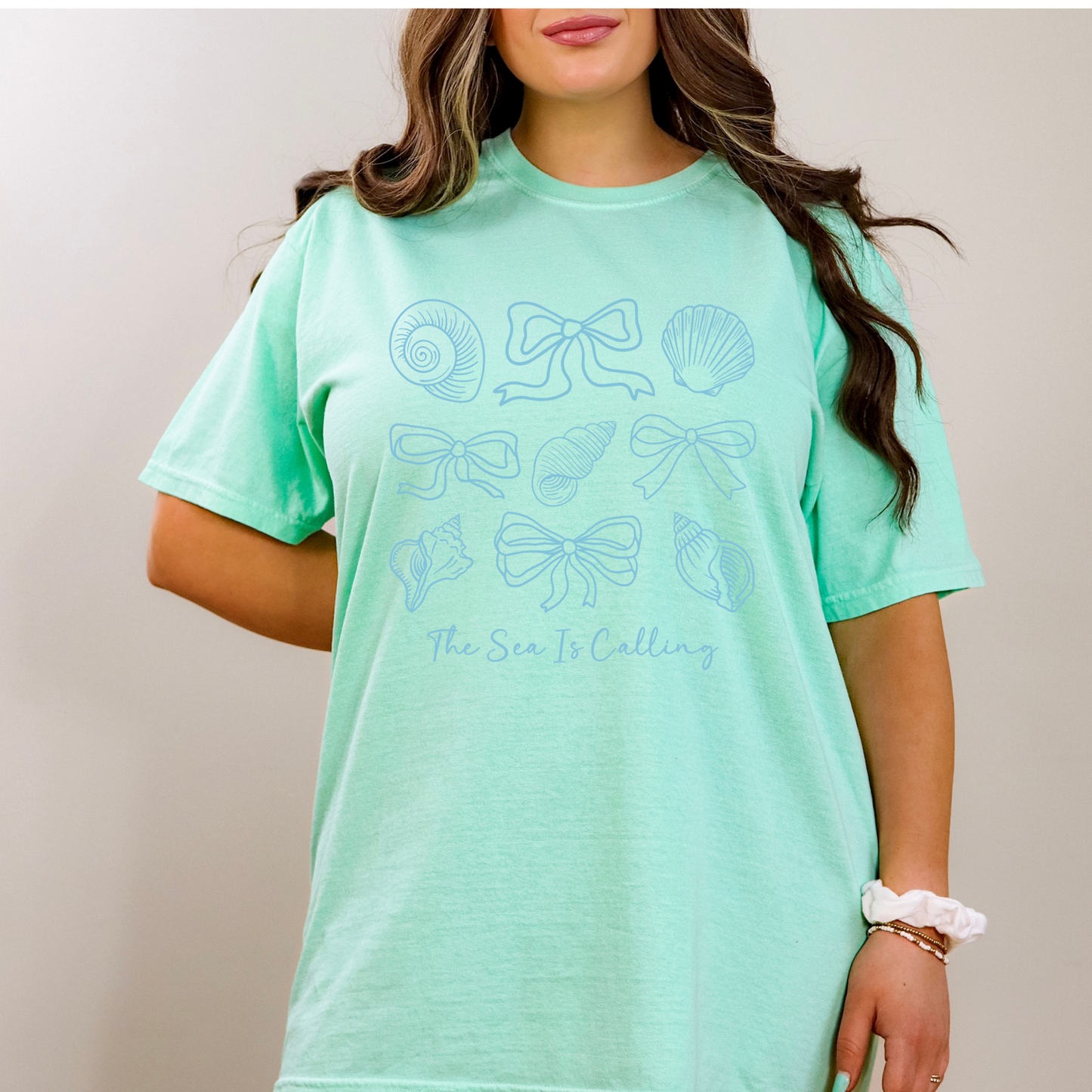 The Sea Is Calling Seashell Shirt