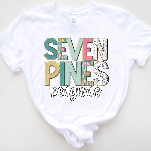 Seven Pines Elementary School Shirt Design 18