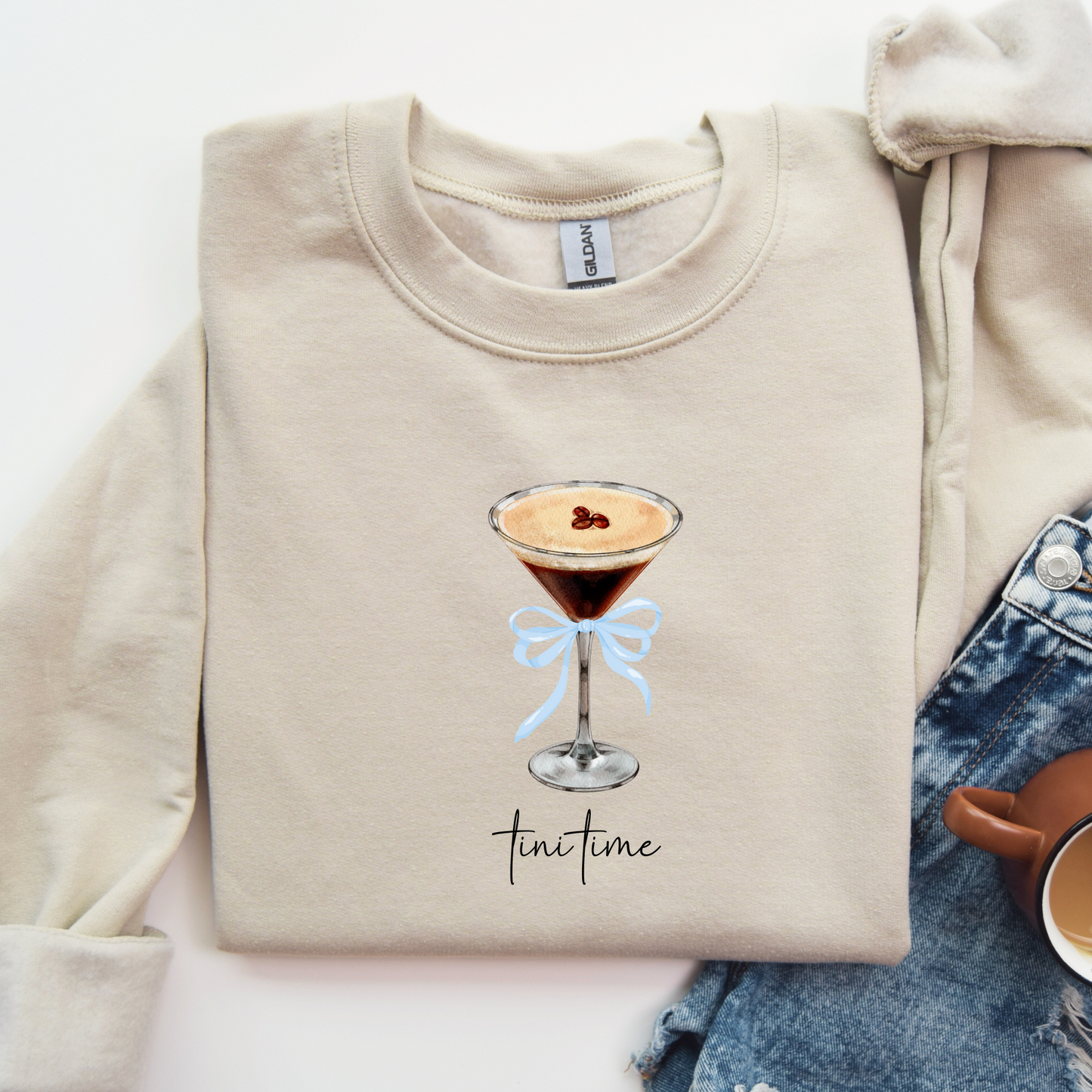 Tini Time Espresso Martini Sweatshirt