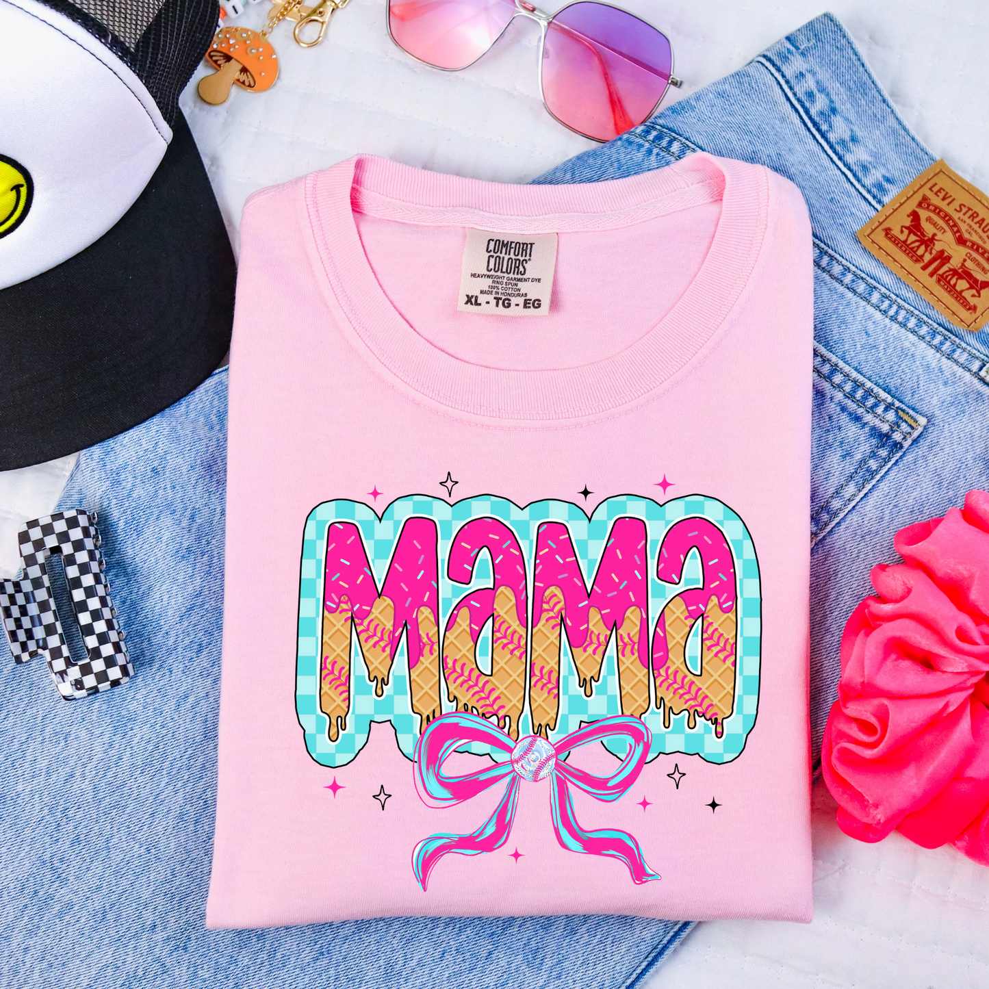 Baseball Drip Baseball Mama Shirt