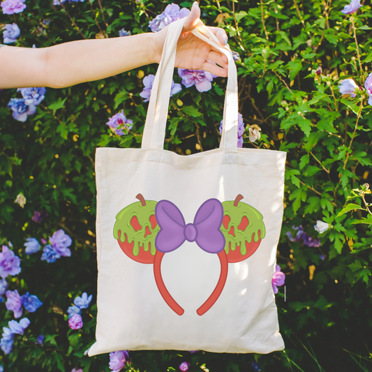 Villain Apple Tote Bag