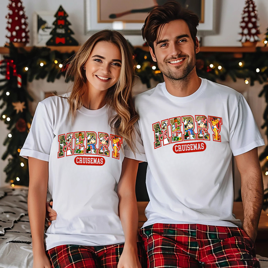 Merry CRUISEMAS Cruise Shirt for Adults and Kids
