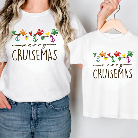 Merry CRUISEMAS Cruise Shirt for Adults and Kids