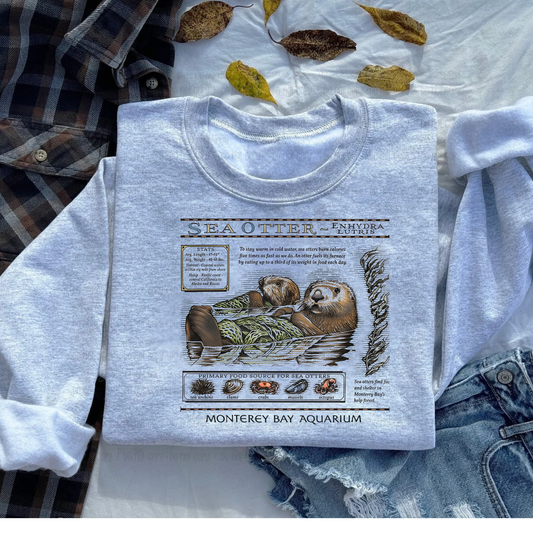 Otter Aquarium Sweatshirt