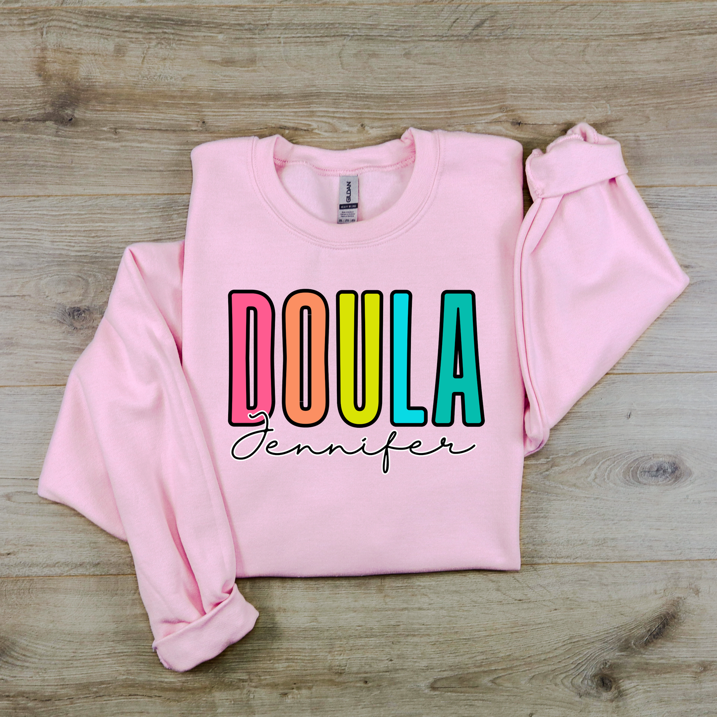 Custom Doula Crewneck Sweatshirt