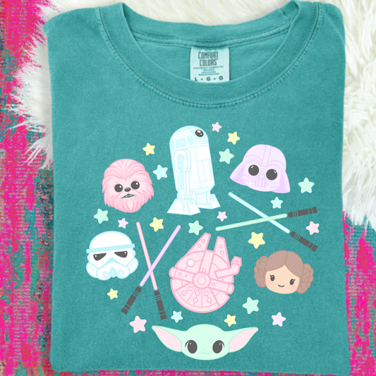 Galaxy Girly Shirt