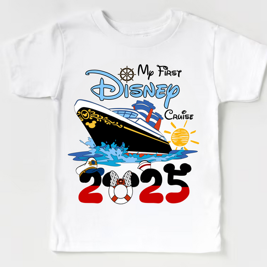First Mouse Cruise 2025- Mouse Cruise Shirt for Adults and Kids