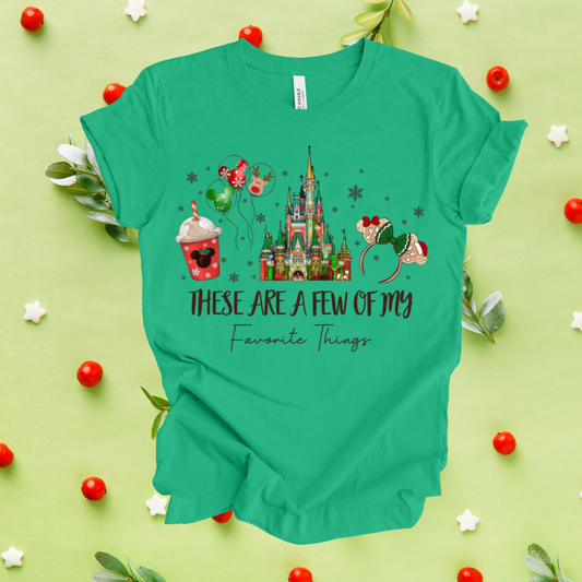 Christmas Fav Things Shirt for Kids and Adults