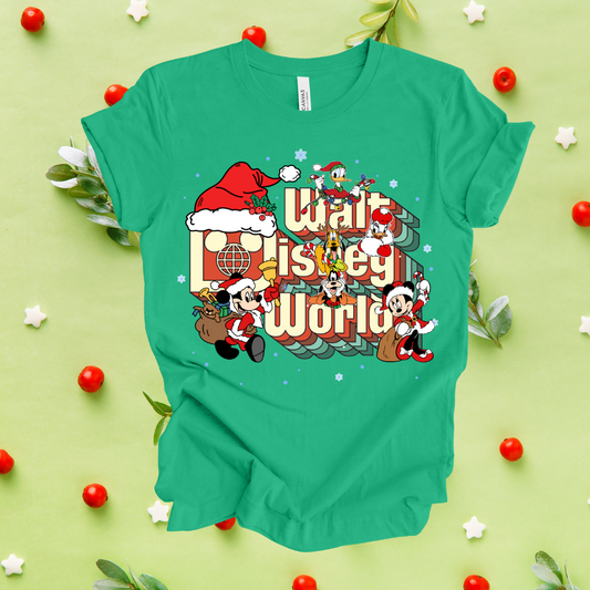 Christmas WDW Shirt for Kids and Adults