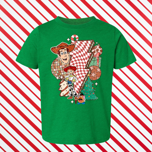Retro Christmas Toy Shirt for Kids