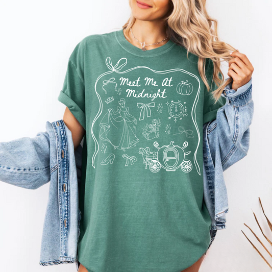 Princess Cindy Doodle Coquette Collage Shirt
