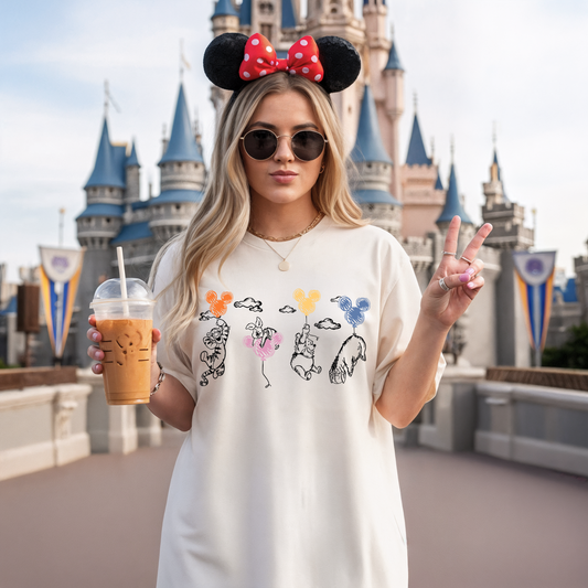 Honey Bear & Friends Balloons Shirt