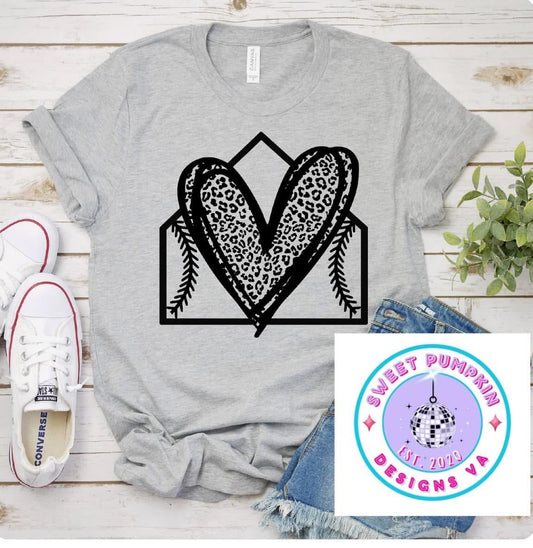 Leopard Print Home Plate