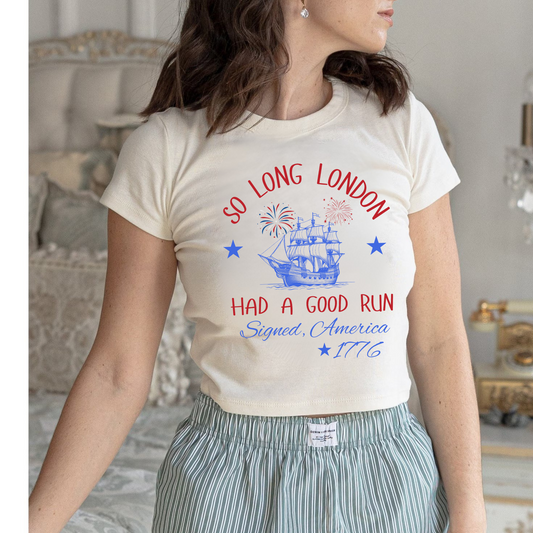 London Crop Top