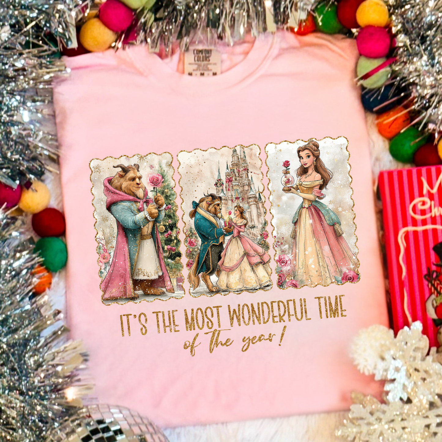 Belle Beast Christmas Shirt