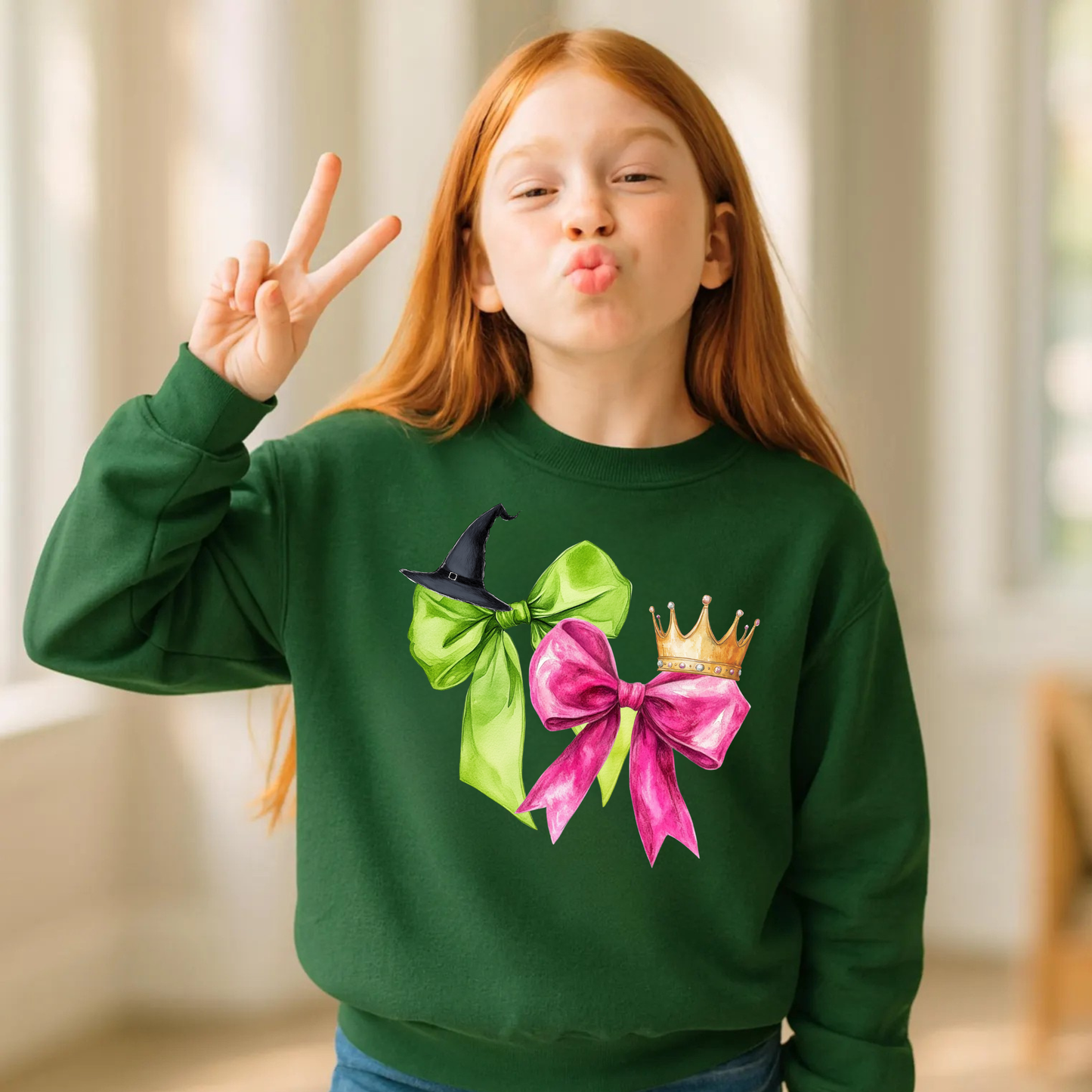 Youth Bows Wicked Sweatshirt