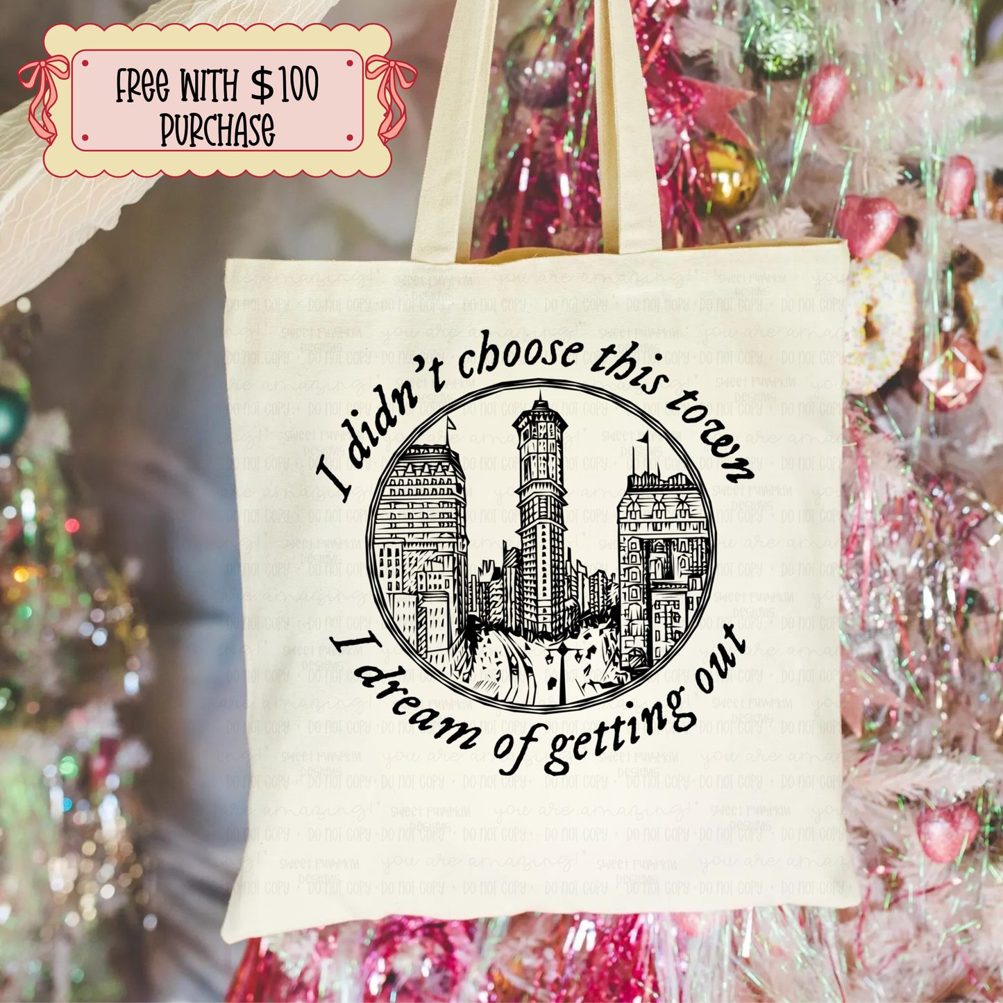 PINK FRIDAY TOTE BAG #5