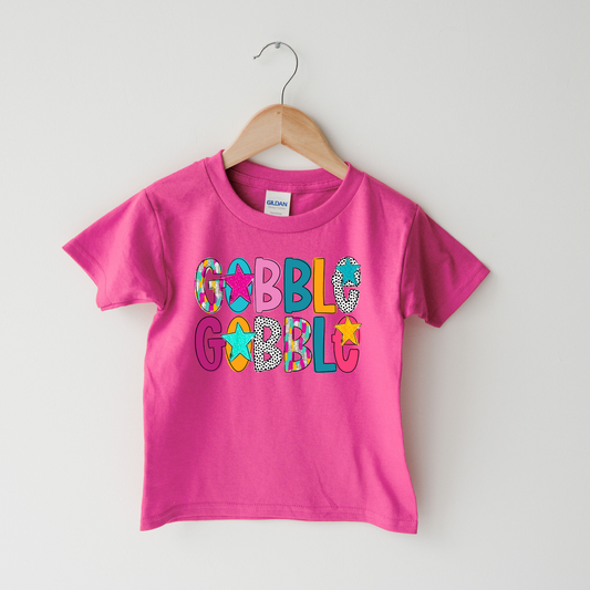 $10 Thanksgiving Sale - Gobble Gobble Kids Shirt