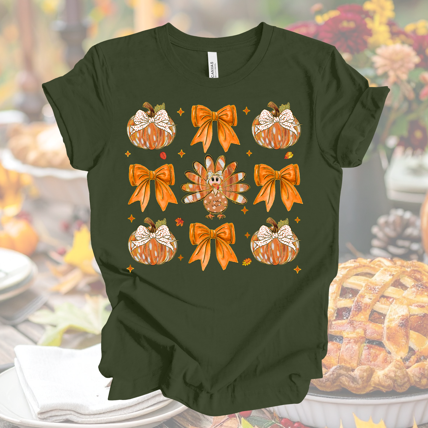 $10 Thanksgiving Sale -Thanksgiving Coquette Shirt