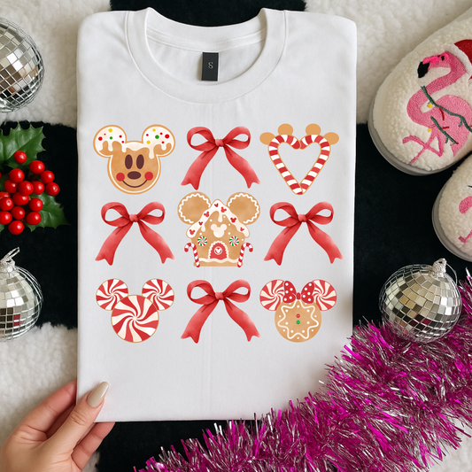 Magical Gingerbread Coquette Christmas Shirt