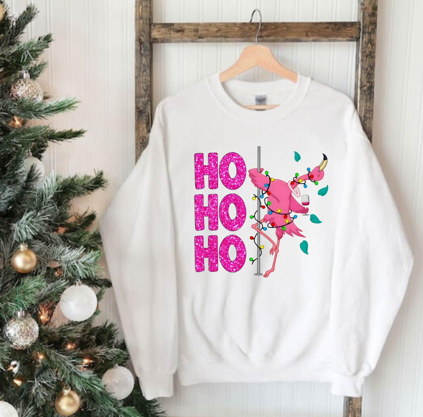 Pink Preview Sale - Pink Flamingo Sweatshirt