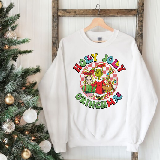 Pink Preview Sale- Holly Jolly Mean One Sweatshirt