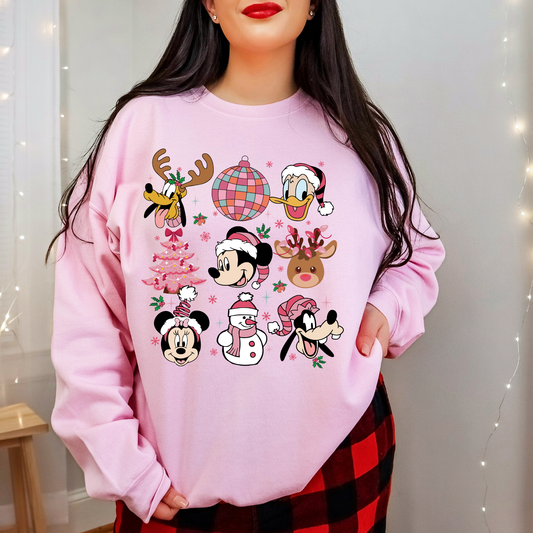 Pink Preview Sale-Magical Mouse coquette Sweatshirt
