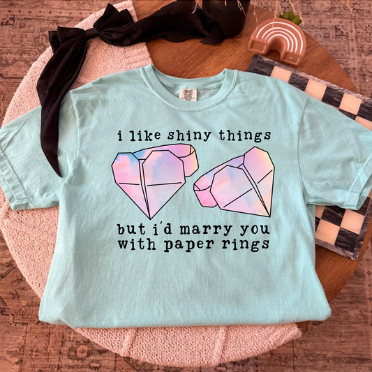 Paper Rings Comfort Colors Shirt