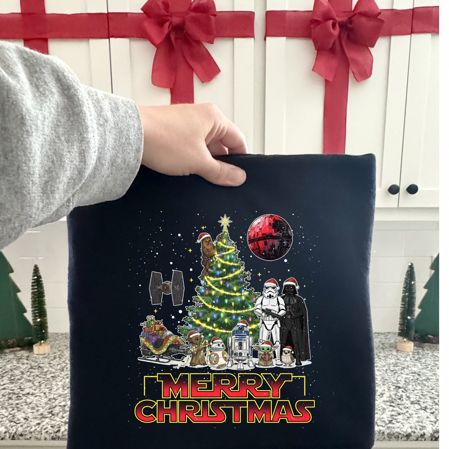Merry Galaxy Christmas Shirt for Kids and Adults