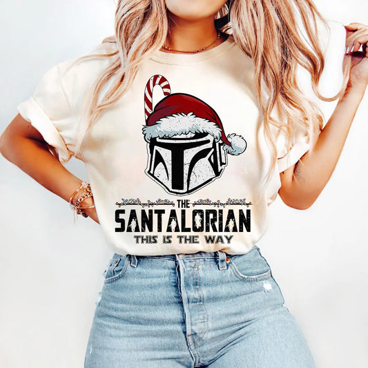 Santalorian Christmas Shirt for Kids and Adults