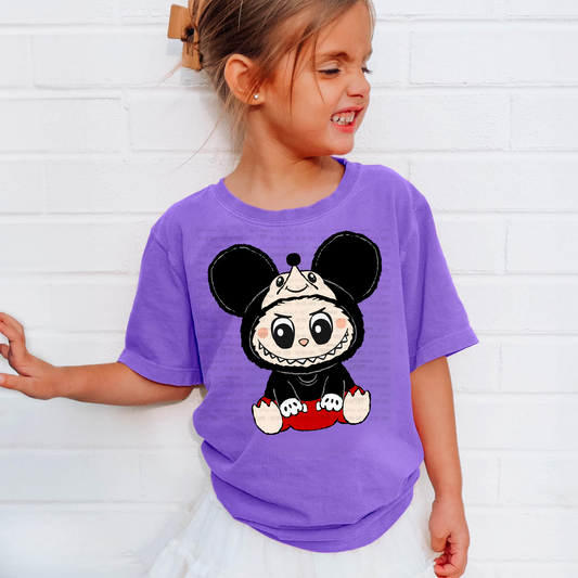 Boy Monster Mouse Shirt for Kids - Comfort Colors