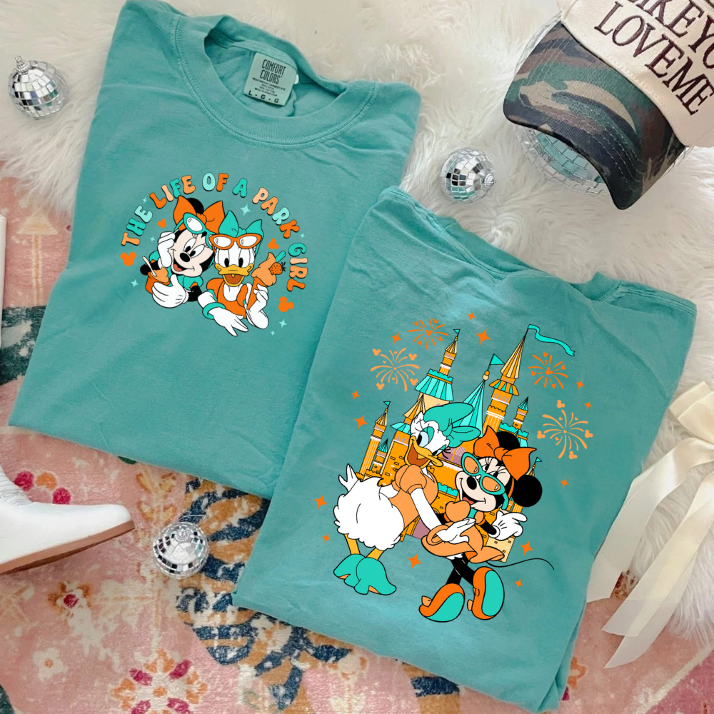 Park Girl Life Mouse and Duck Shirt