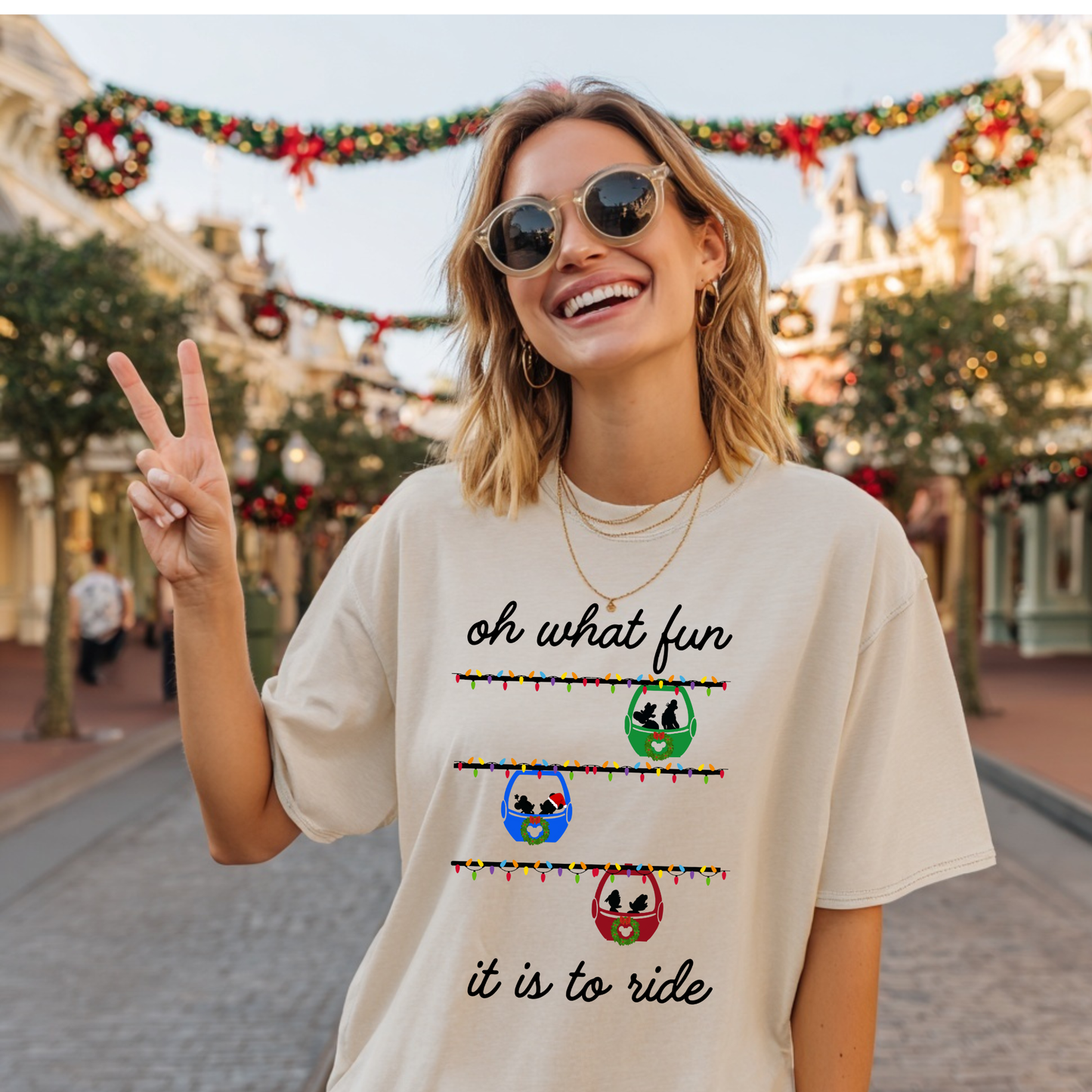 Oh What Fun It Is To Ride Skyliner Shirt