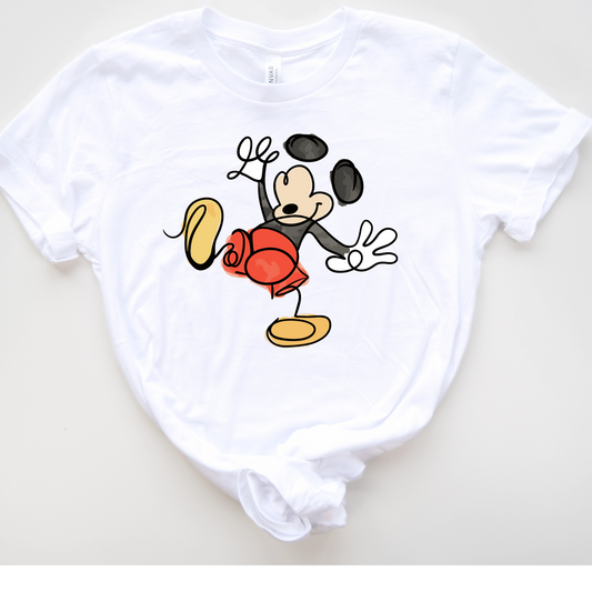 Minimalist Mouse Shirt or Tank