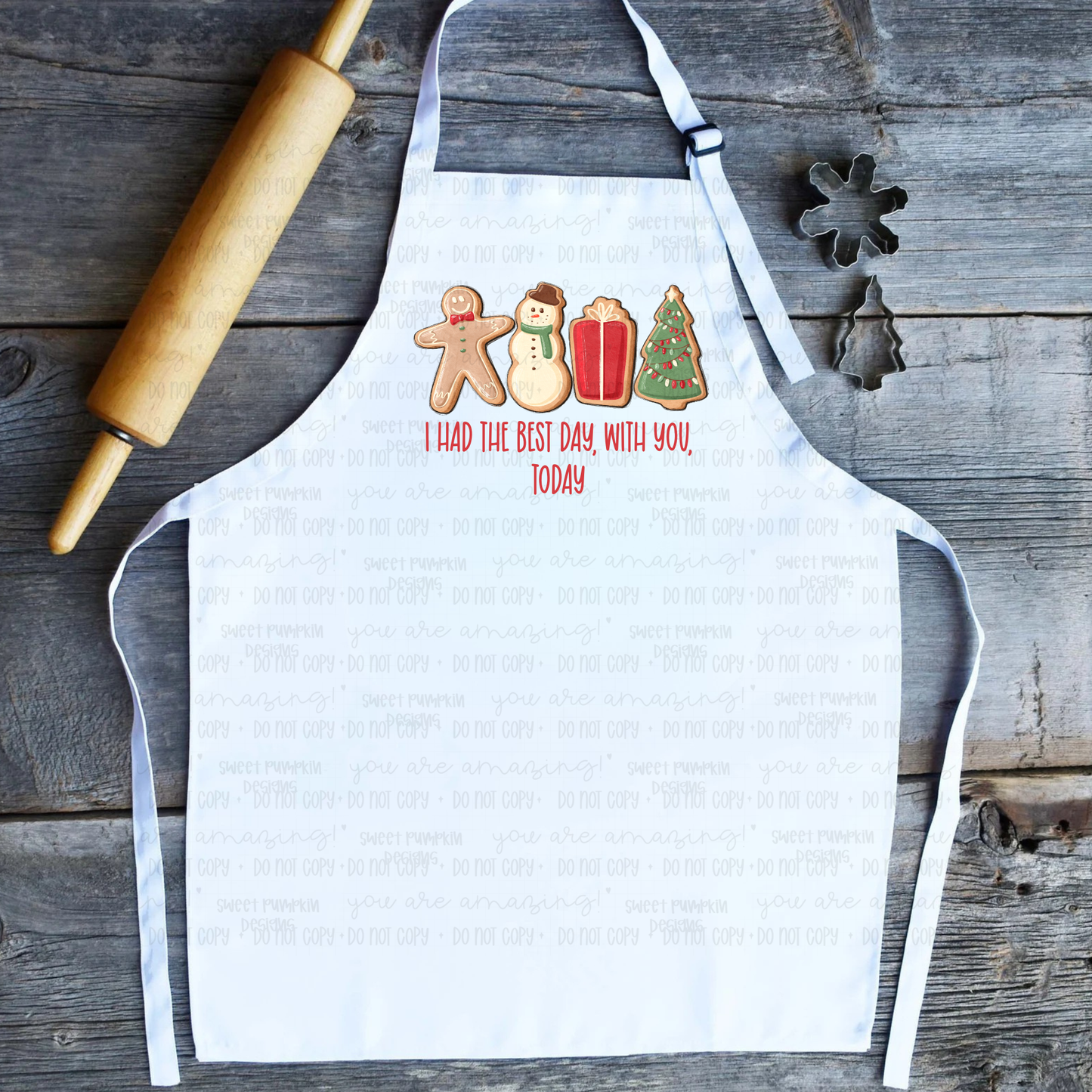 Adult/Child Best Day Baking Apron