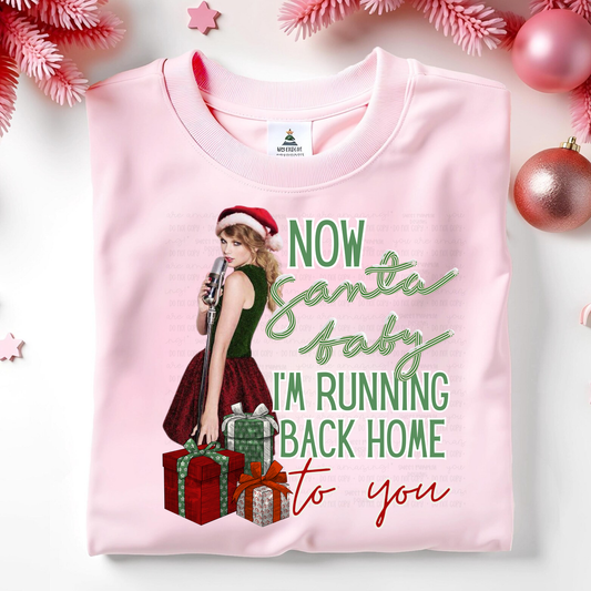 Santa Baby Sweater Crewneck Sweatshirt