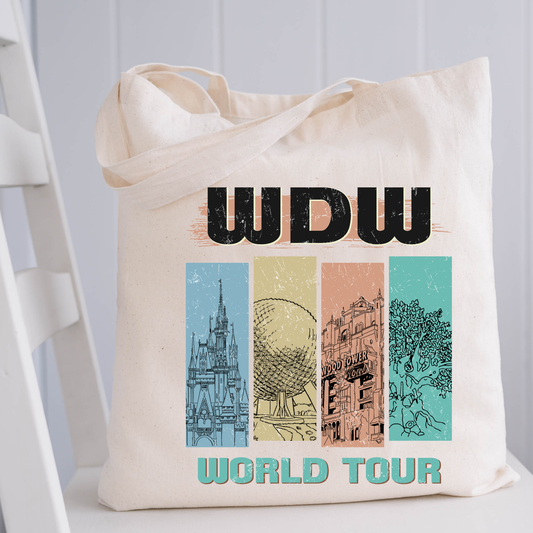 WDW World Tour Tote Bag