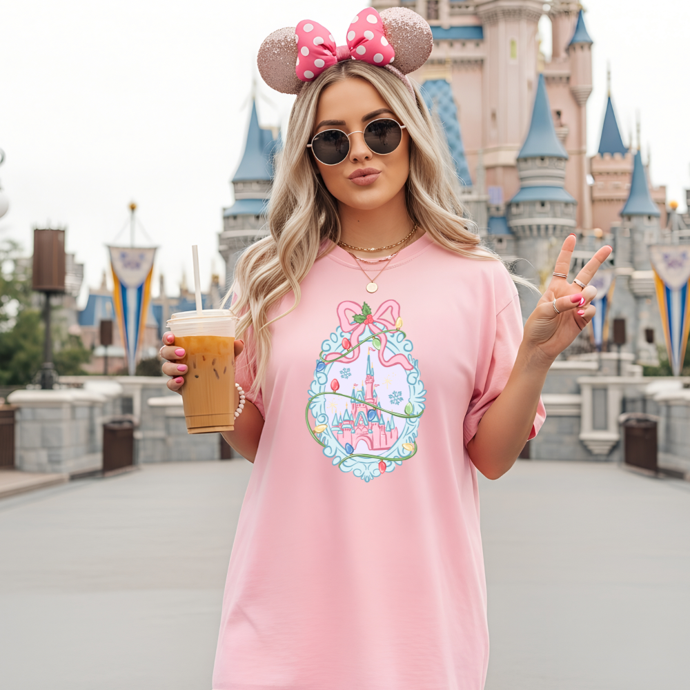 CHRISTMAS CASTLE LOCKET SHIRT