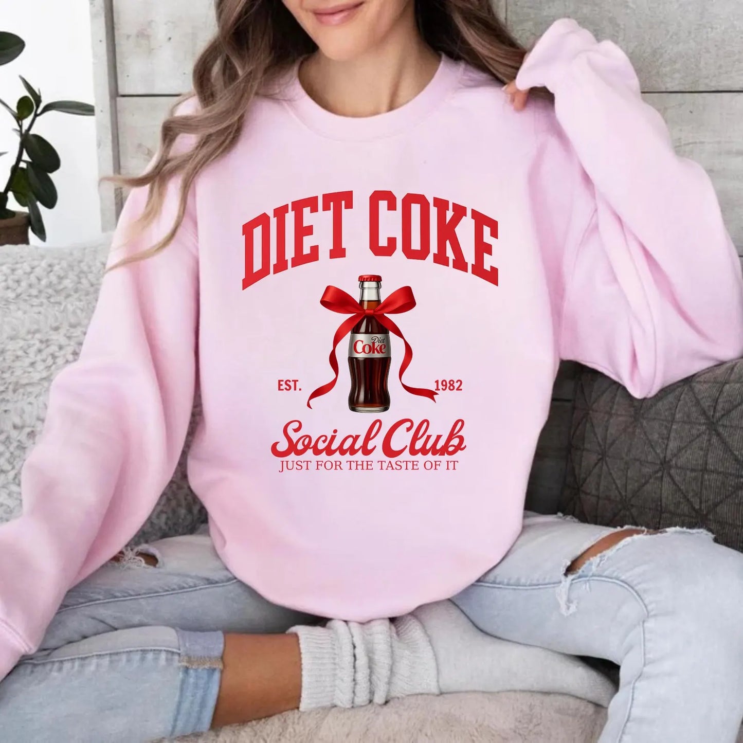 Diet Soda Social Club Sweatshirt for Women