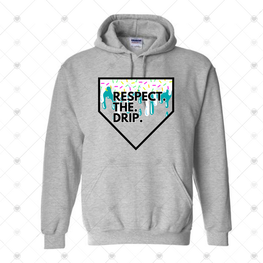 Baseball Drip Hoodie for Boys and Men