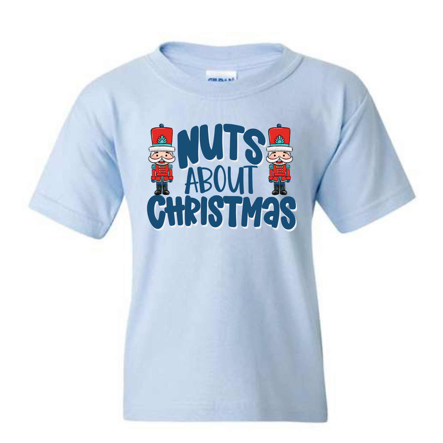 Nuts About Christmas | Christmas Nutcracker Shirt for Kids
